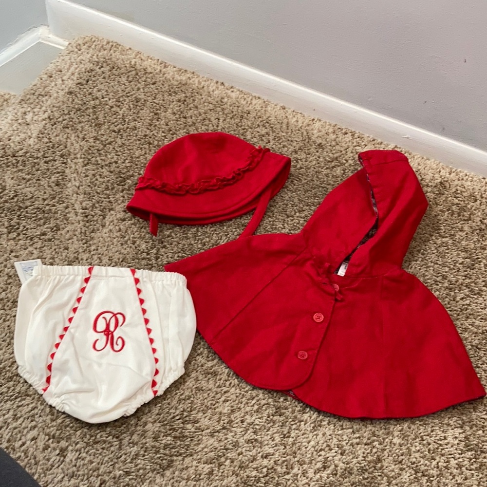 Lot for baby girl. Shorts have letter R. New